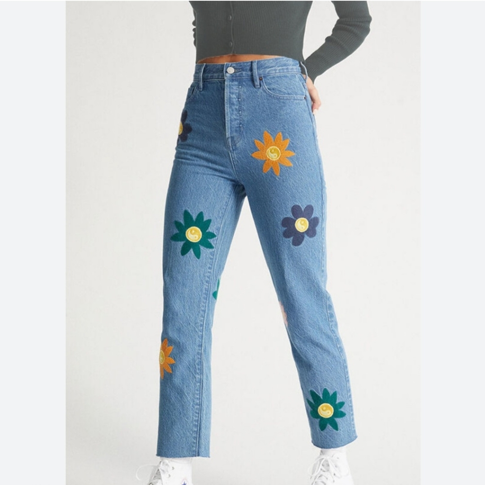 PacSun High Waist Straight Leg Jeans 27